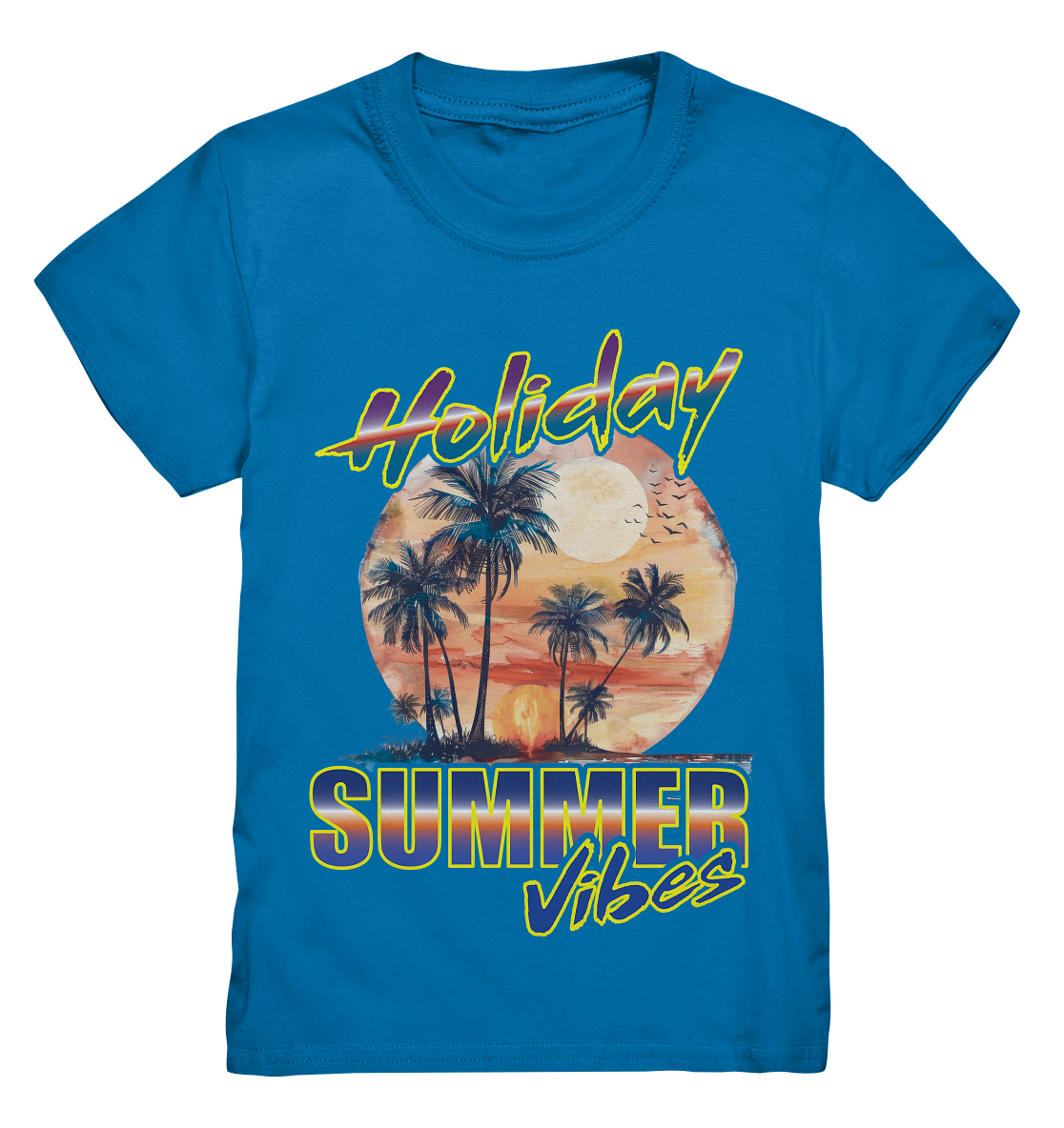 Urlaubs Shirt Holiday Summer Vibes - Kids Premium Shirt