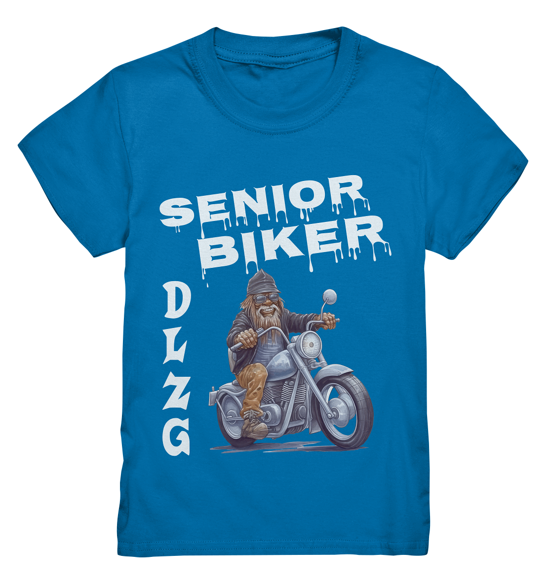 DLzG Opa Biker Fun Motiv 4- Kids Premium Shirt