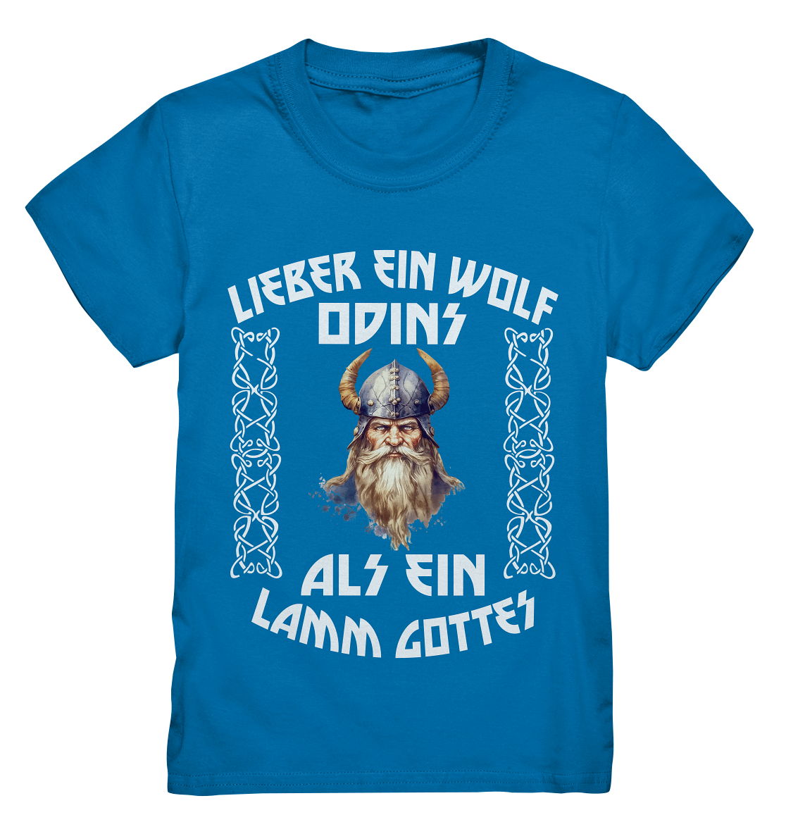 LIEBER EIN WOLF ODINS NO 4  - STREETWEAR - STATEMENT   - Kids Premium Shirt