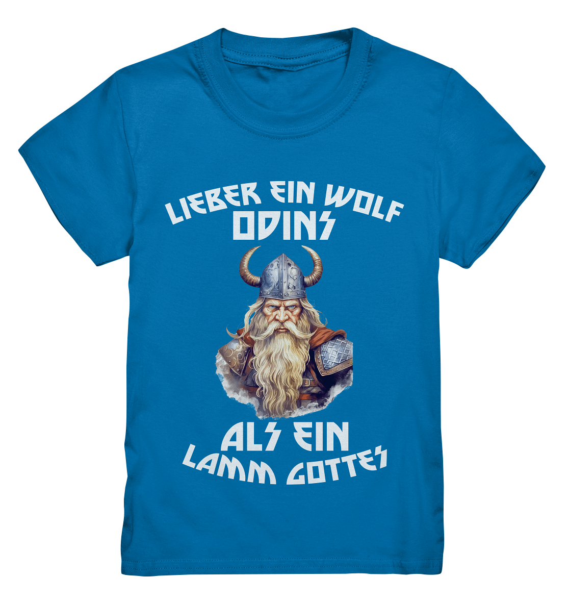 LIEBER EIN WOLF ODINS NO 1  - STREETWEAR - STATEMENT   - Kids Premium Shirt