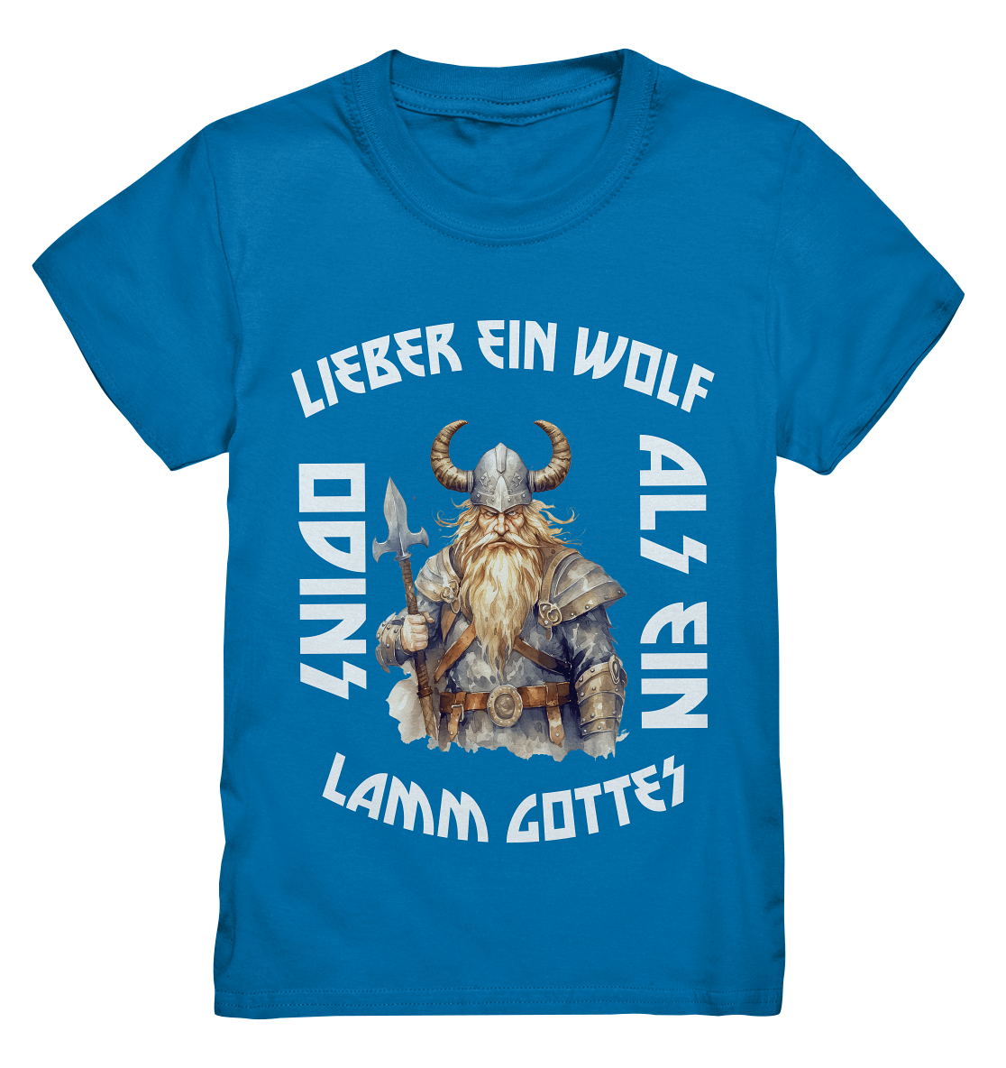 LIEBER EIN WOLF ODINS NO 3  - STREETWEAR - STATEMENT     - Kids Premium Shirt