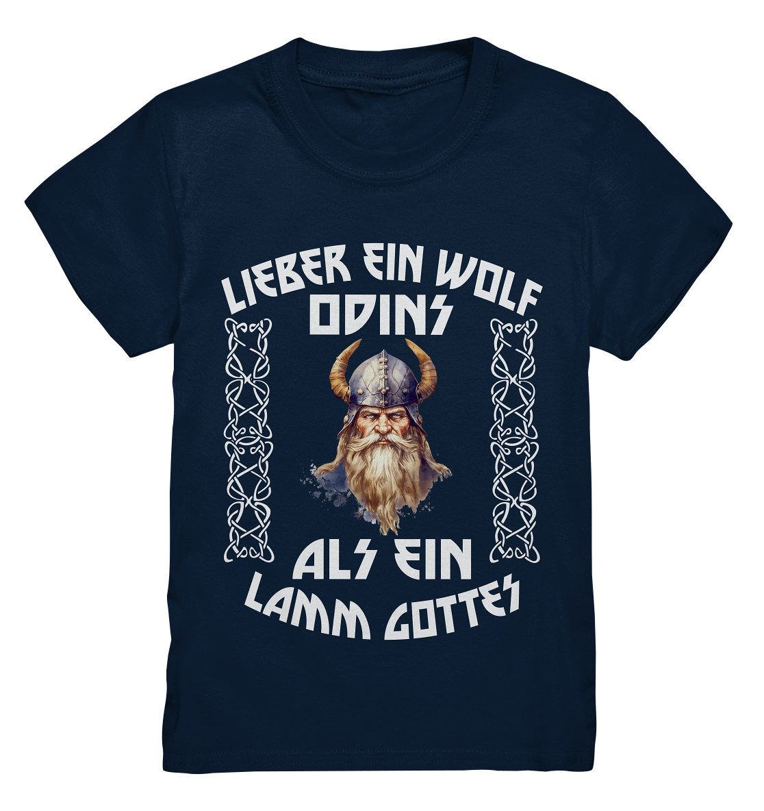 LIEBER EIN WOLF ODINS NO 4  - STREETWEAR - STATEMENT   - Kids Premium Shirt