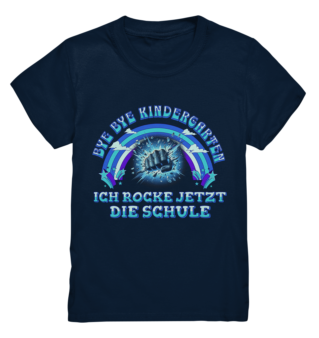 Jungen T-Shirt Bye Bye Kindergarten   - Kids Premium Shirt