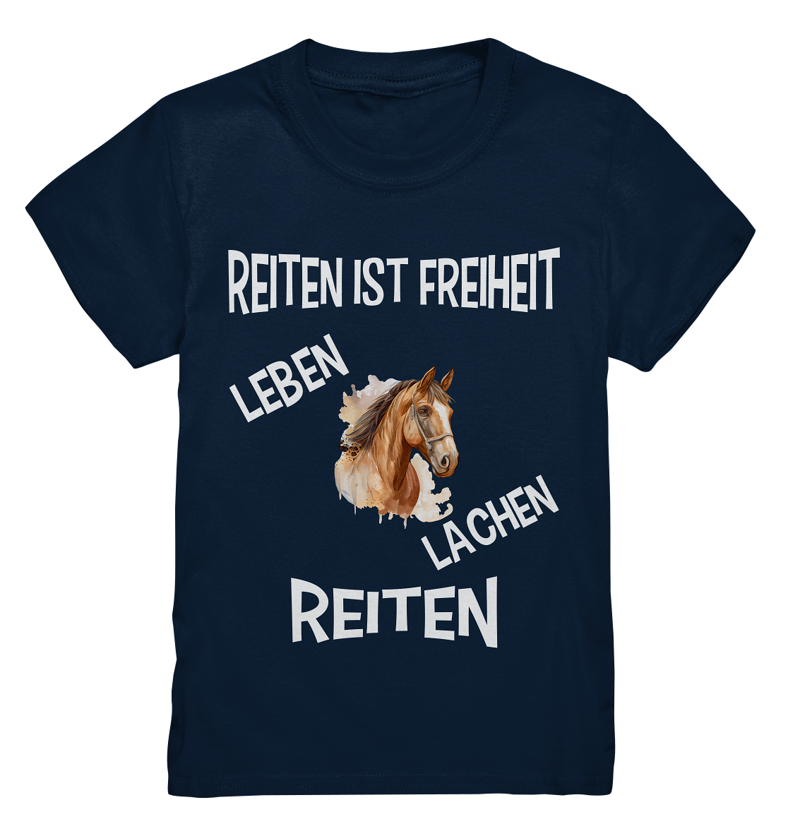 REITEN IST FREIHEIT - STREETWEAR FÜR REITER UND PFERDELIEBHABER - Kids Premium Shirt