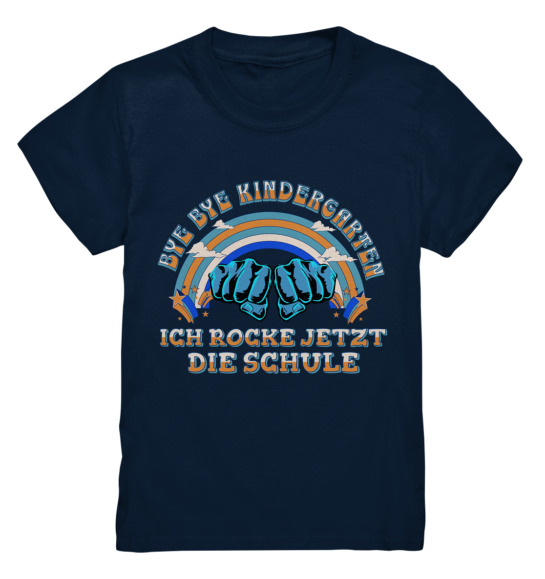 T-Shirt Jungen Bye Bye Kindergarten  - Kids Premium Shirt