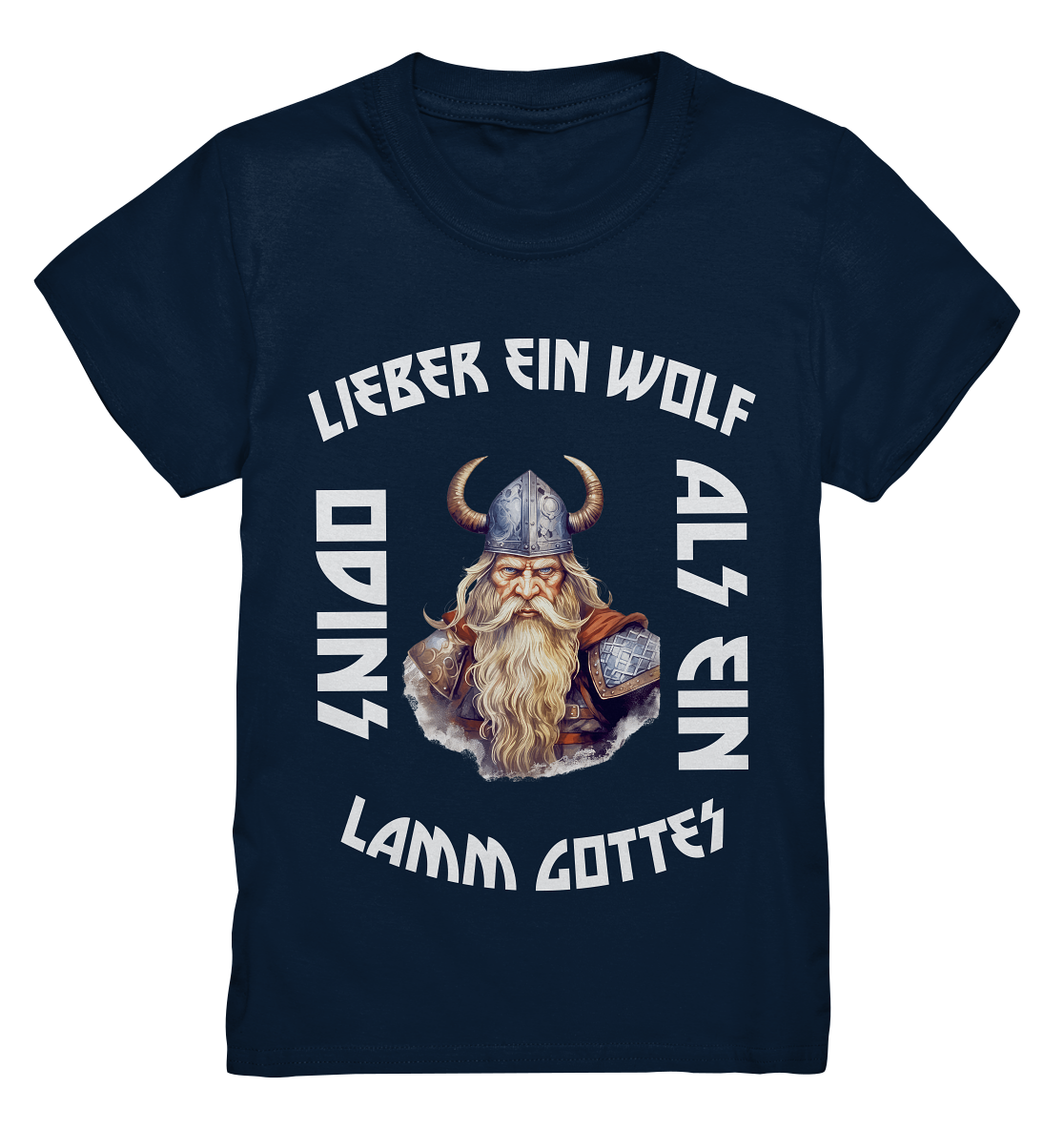 LIEBER EIN WOLF ODINS NO 2  - STREETWEAR - STATEMENT    - Kids Premium Shirt