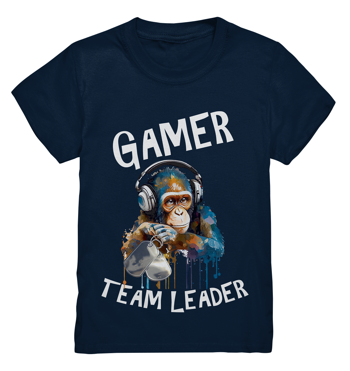 GAMER - TEAM LEADER MONKEY STREETWEAR - STATEMENT - Kids Premium Shirt