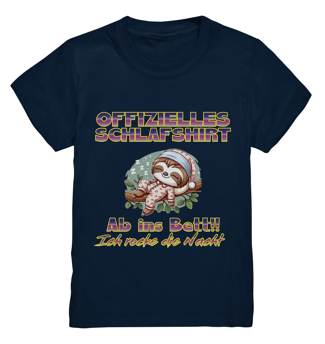 Schlafshirt - Ich rocke die Nacht - Kinder Premium Shirt