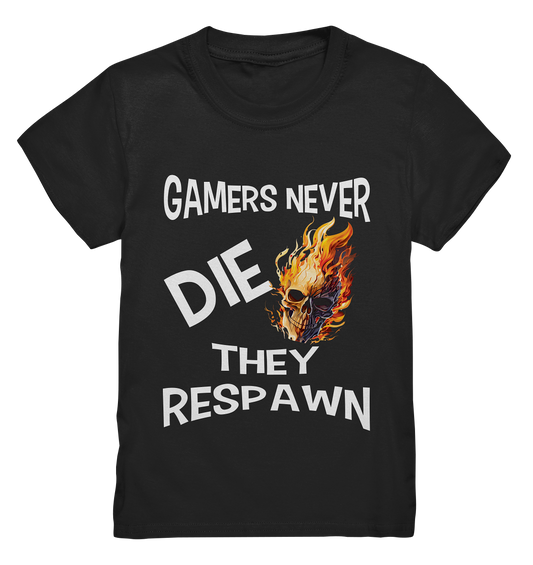 GAMERS NEVER DIE NO 2 - GAMER STREETWEAR - STATEMENT - Kids Premium Shirt