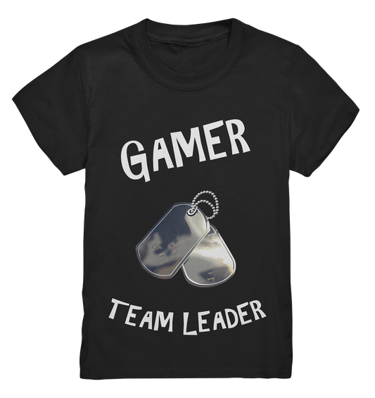 GAMER - TEAM LEADER - HUNDEMARKE - STREETWEAR - STATEMENT  - Kids Premium Shirt