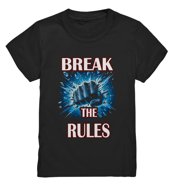 Break the rules, Kinder Premium Shirt schwarz