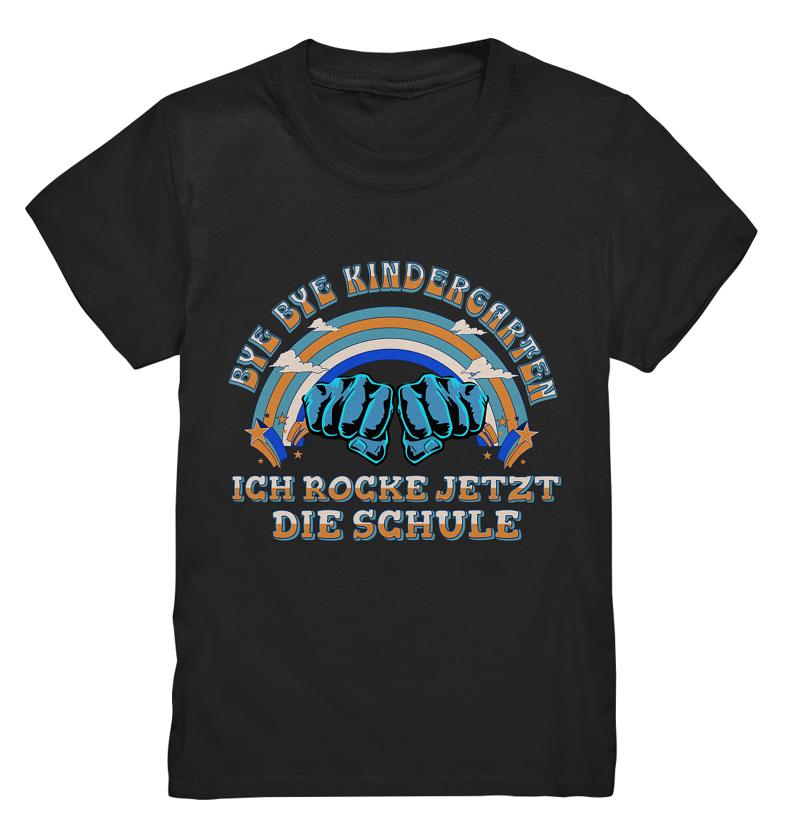 T-Shirt Jungen Bye Bye Kindergarten  - Kids Premium Shirt