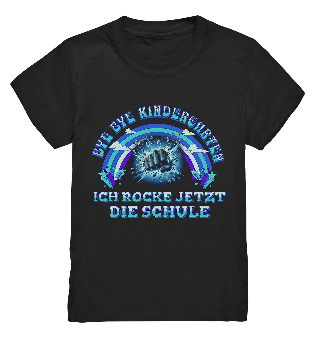 Jungen T-Shirt Bye Bye Kindergarten   - Kids Premium Shirt