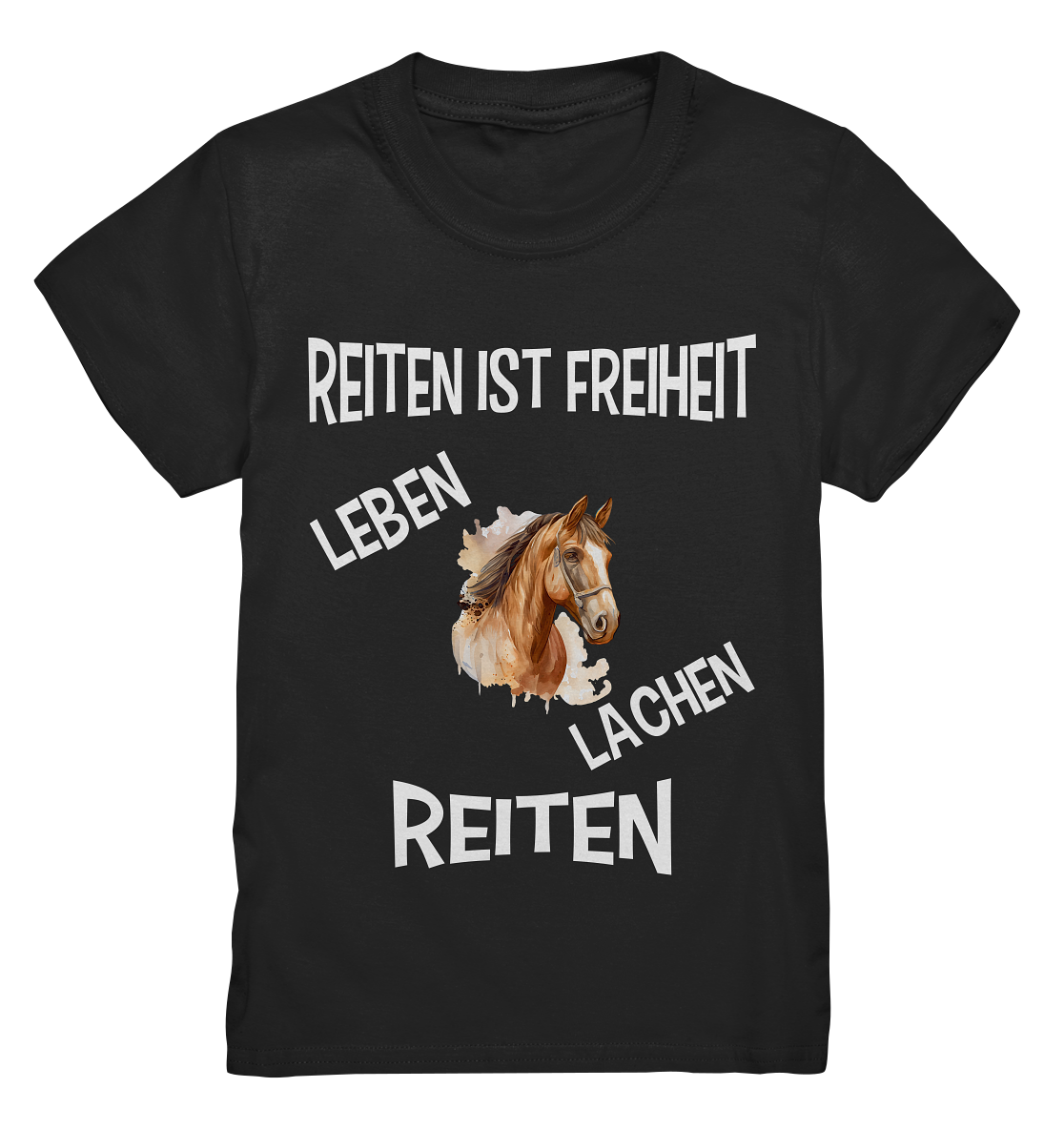 REITEN IST FREIHEIT - STREETWEAR FÜR REITER UND PFERDELIEBHABER - Kids Premium Shirt