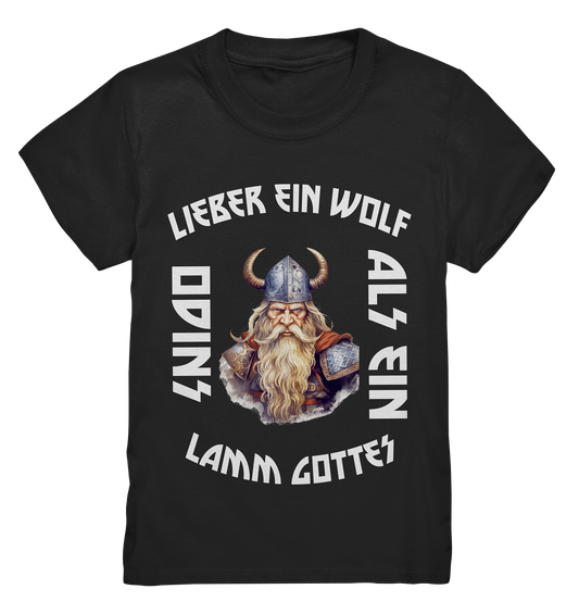 LIEBER EIN WOLF ODINS NO 2  - STREETWEAR - STATEMENT    - Kids Premium Shirt