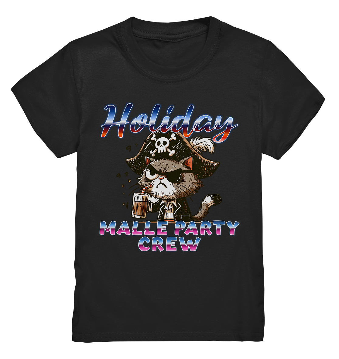 Urlaubsshirt Malle- Party Crew - Kids Premium Shirt