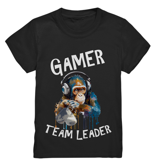 GAMER - TEAM LEADER MONKEY STREETWEAR - STATEMENT - Kids Premium Shirt