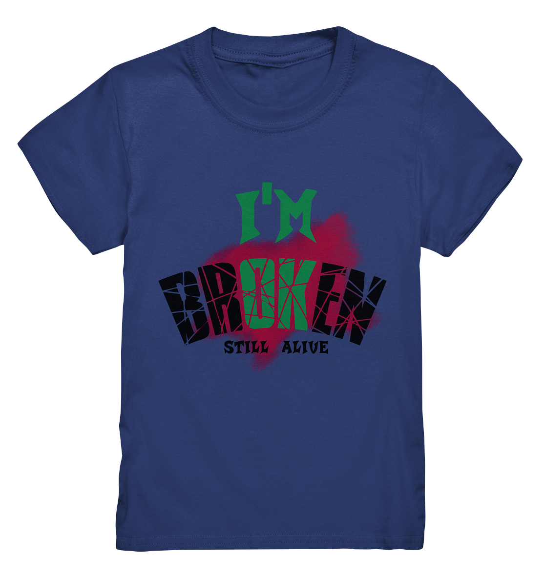 I'M OK - I'M BROKEN - STREETWEAR COOLE SPRÜCHE - Kids Premium Shirt