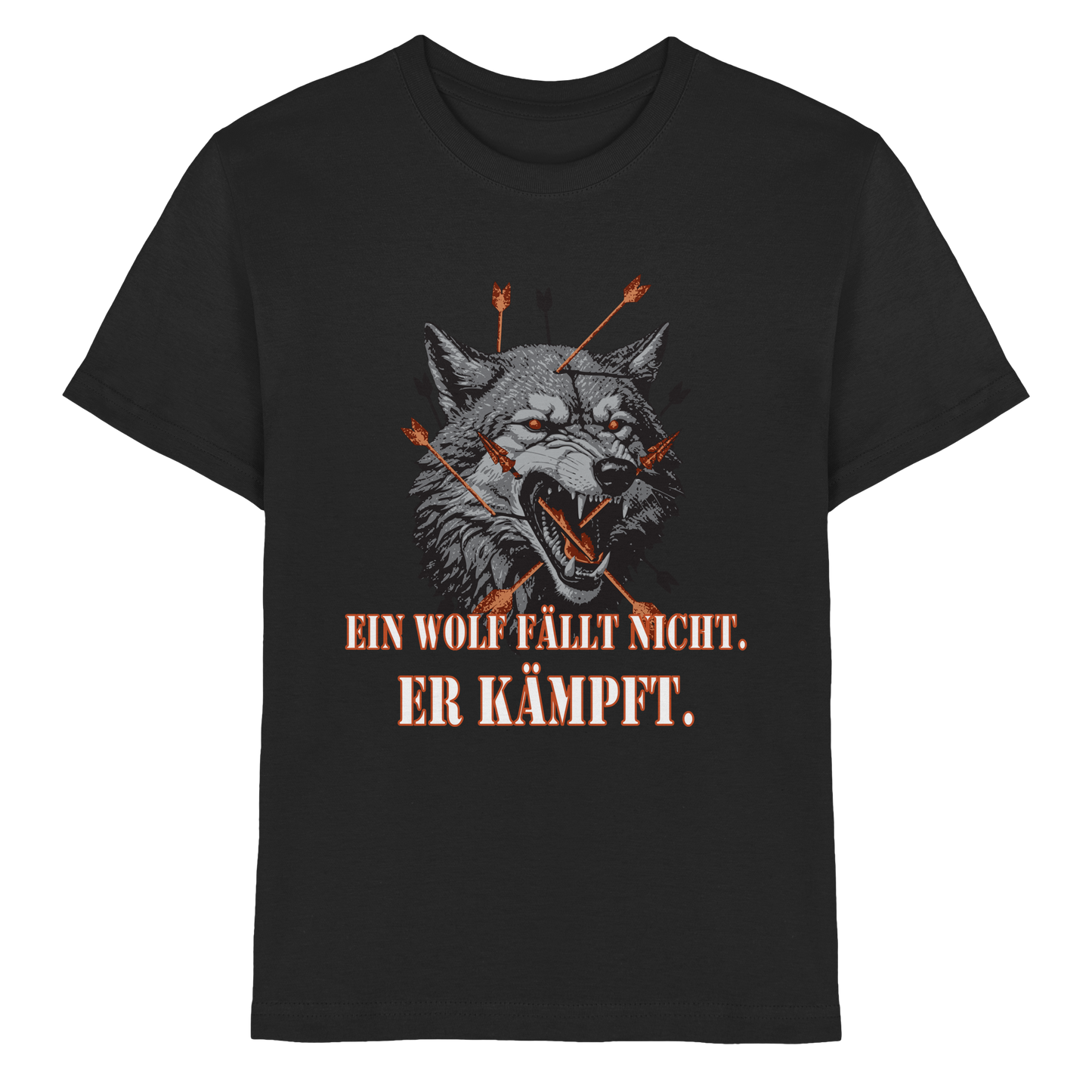 The Unbroken Wolf - Kids Premium Shirt