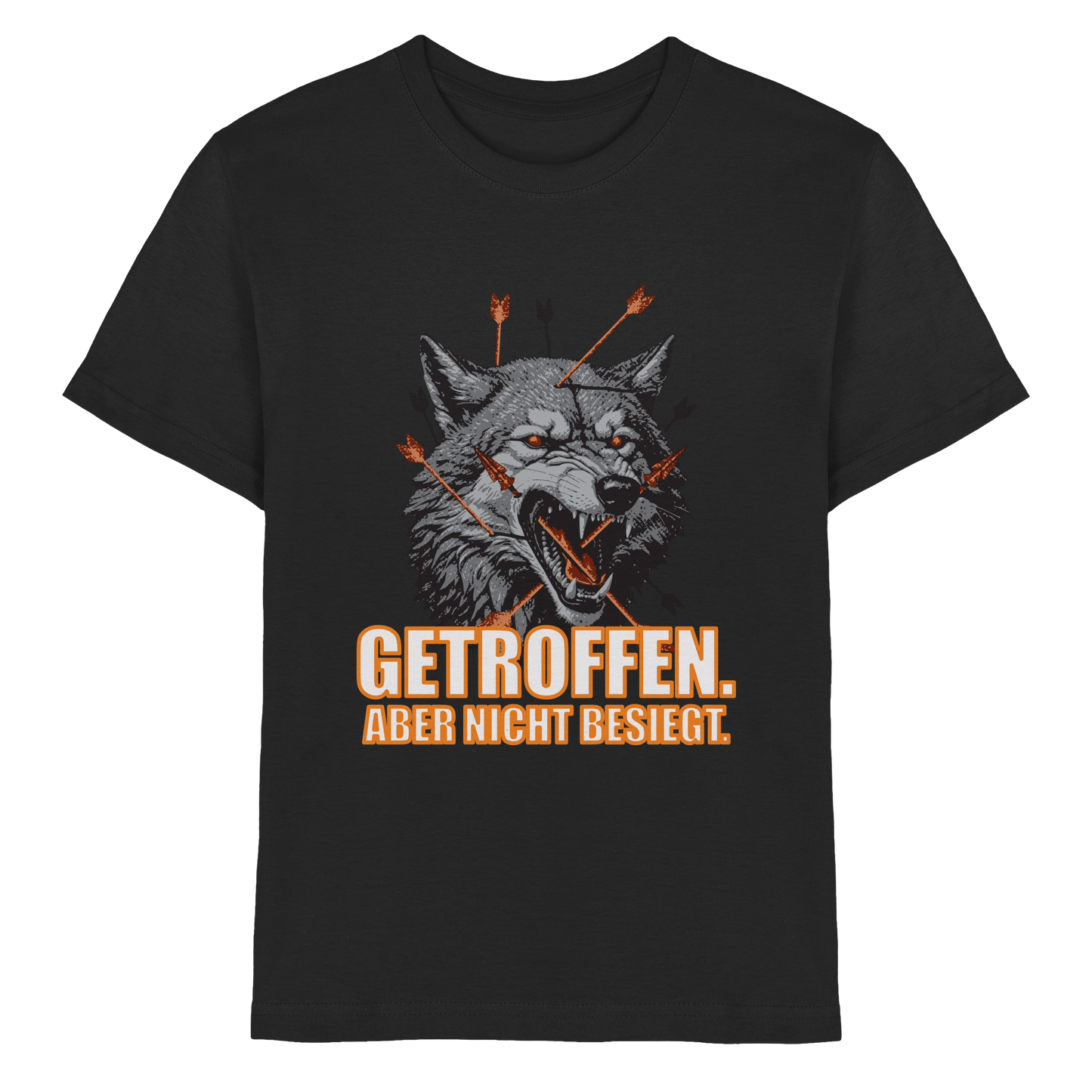 Alpha Wolf – Unbroken - Kids Premium Shirt