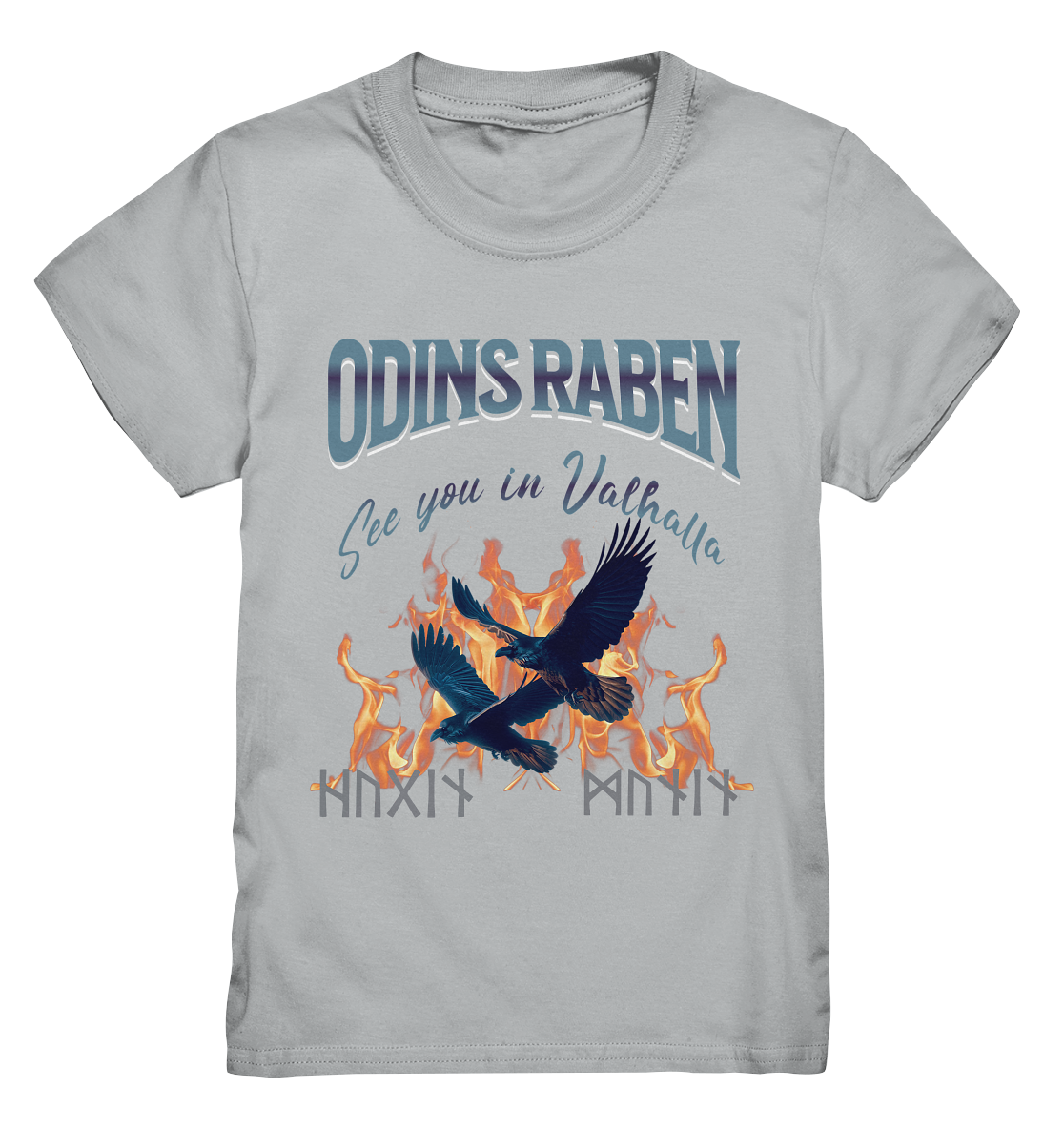 Raben Odins mystisch - Kids Premium Shirt