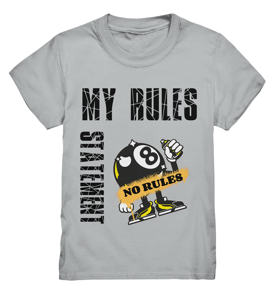 MY RULES - NO RULES - STATEMENT STREETWEAR - Kids Premium Shirt