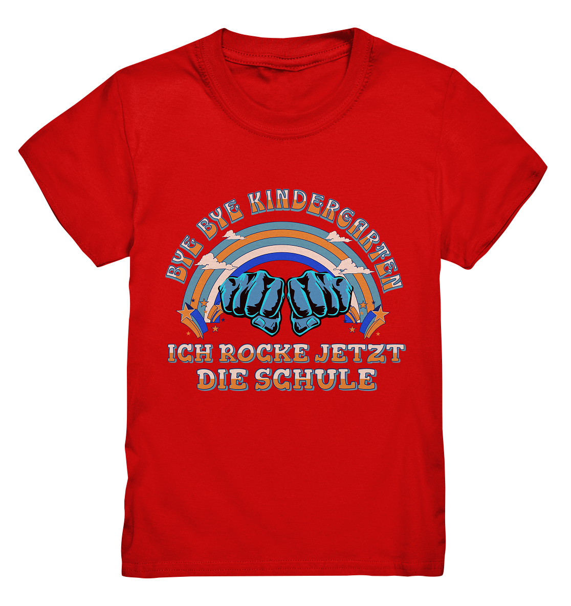 T-Shirt Jungen Bye Bye Kindergarten  - Kids Premium Shirt