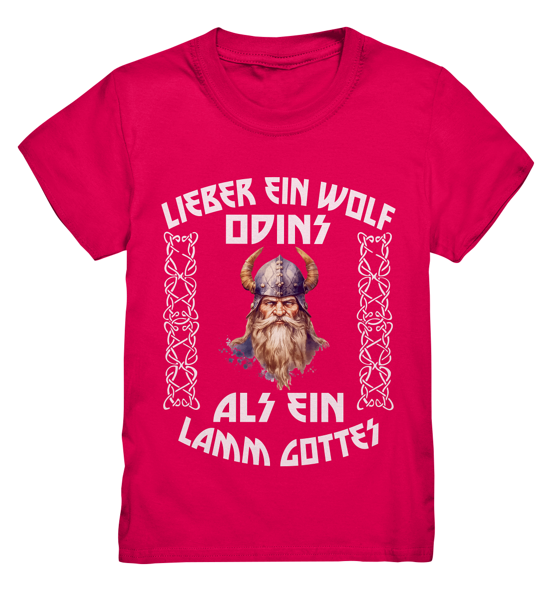 LIEBER EIN WOLF ODINS NO 4  - STREETWEAR - STATEMENT   - Kids Premium Shirt