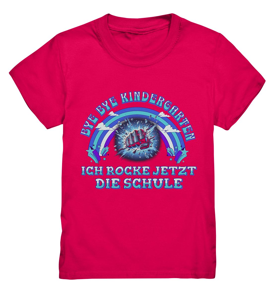 Jungen T-Shirt Bye Bye Kindergarten   - Kids Premium Shirt