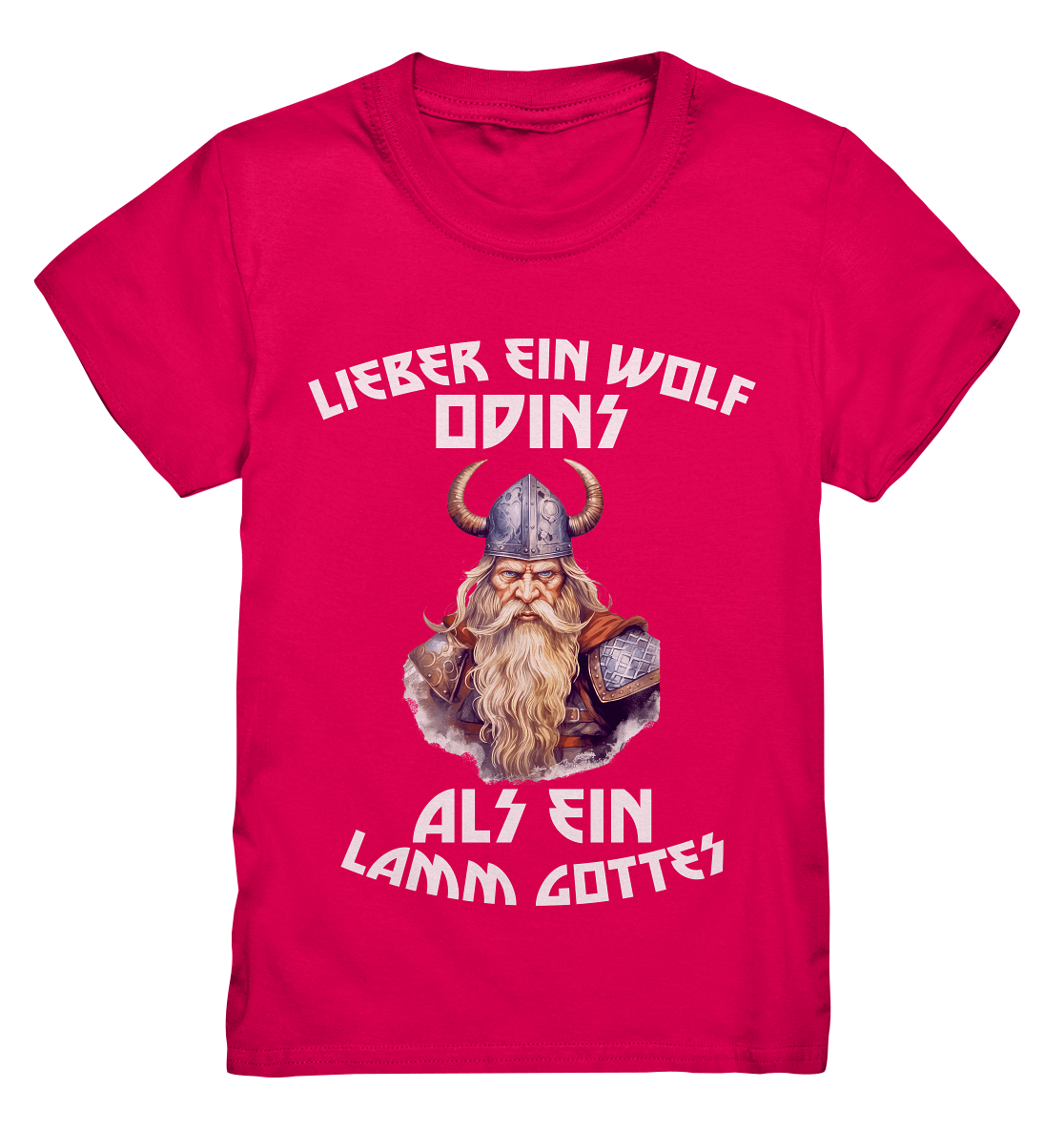 LIEBER EIN WOLF ODINS NO 1  - STREETWEAR - STATEMENT   - Kids Premium Shirt