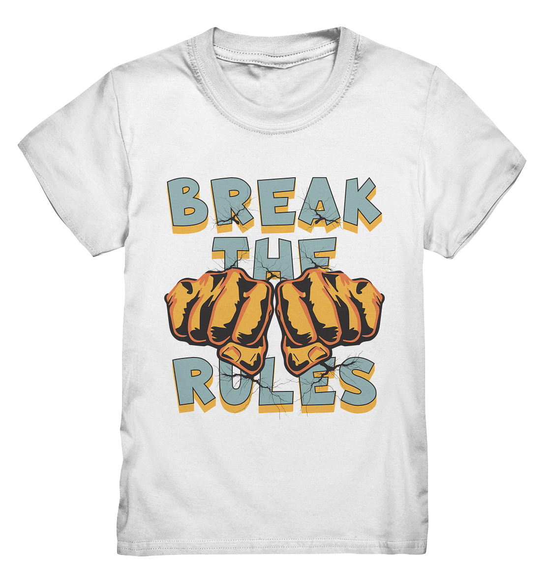 Break the Rules - Statement  - Kids Premium Shirt