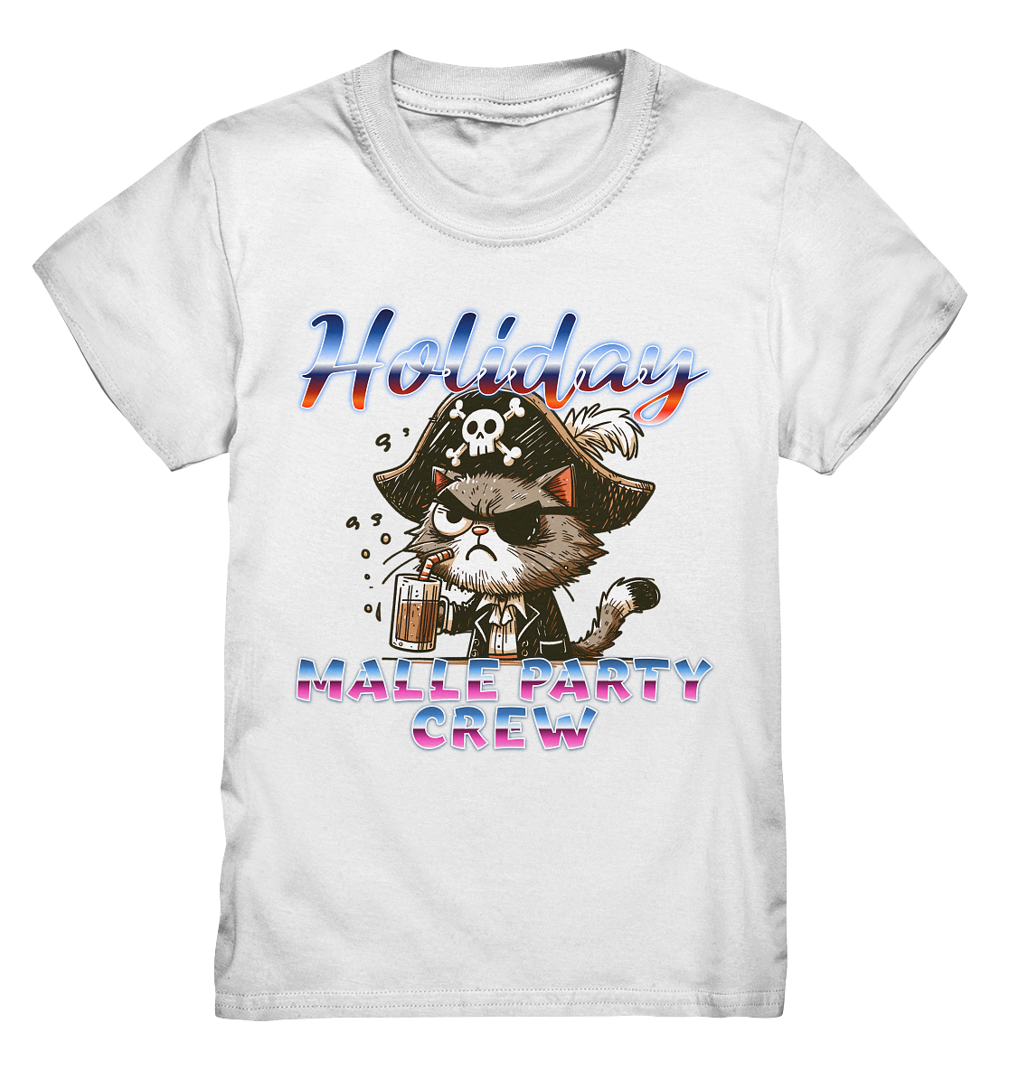 Urlaubsshirt Malle- Party Crew - Kids Premium Shirt