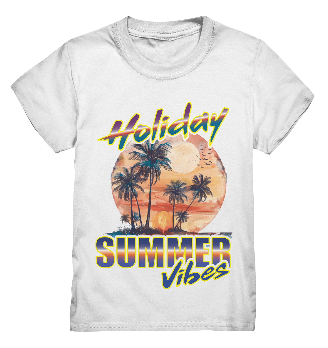 Urlaubs Shirt Holiday Summer Vibes - Kids Premium Shirt