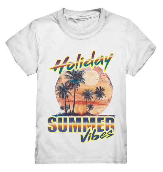 Urlaubs Shirt Holiday Summer Vibes - Kids Premium Shirt