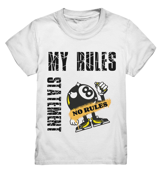 MY RULES - NO RULES - STATEMENT STREETWEAR - Kids Premium Shirt