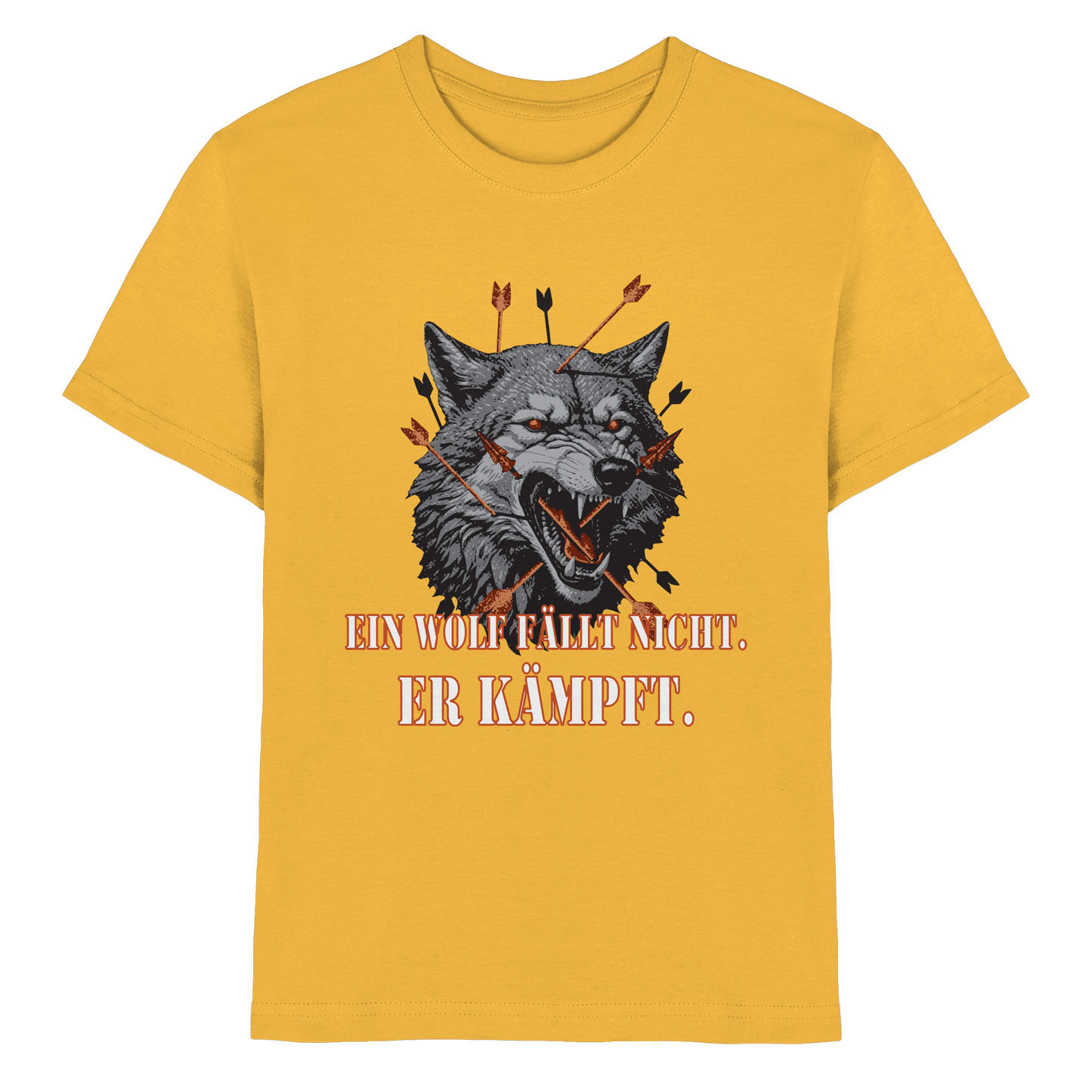 The Unbroken Wolf - Kids Premium Shirt