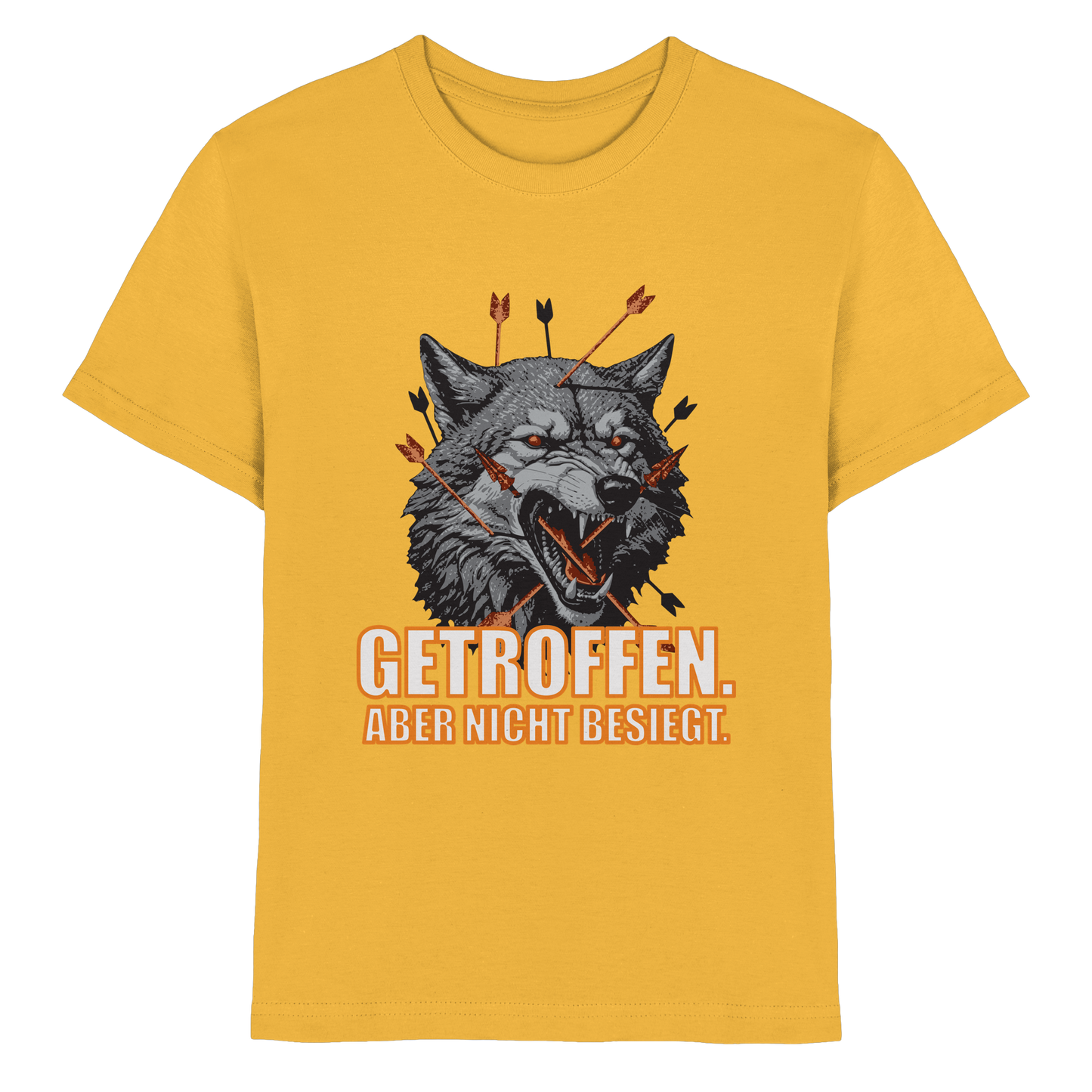 Alpha Wolf – Unbroken - Kids Premium Shirt