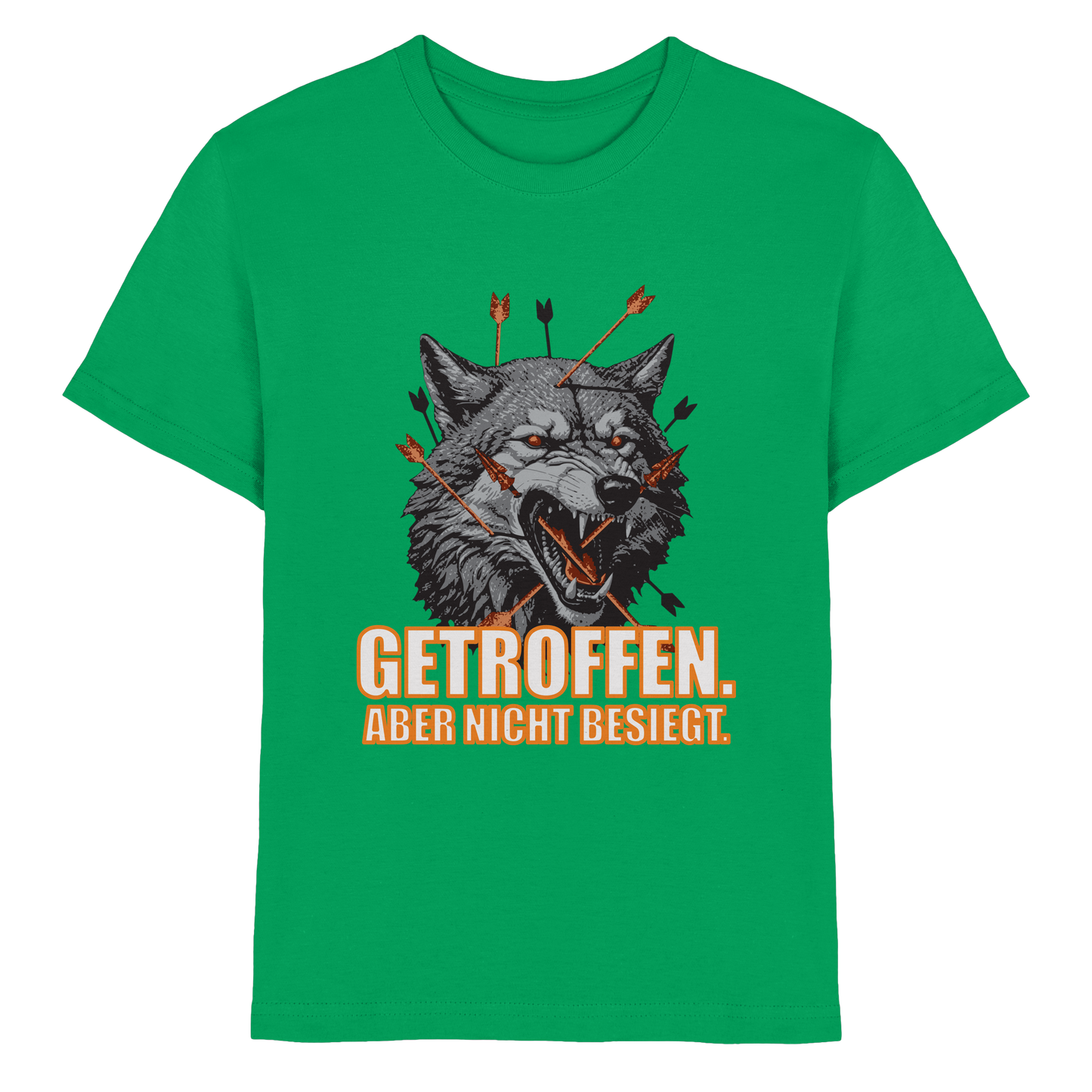 Alpha Wolf – Unbroken - Kids Premium Shirt