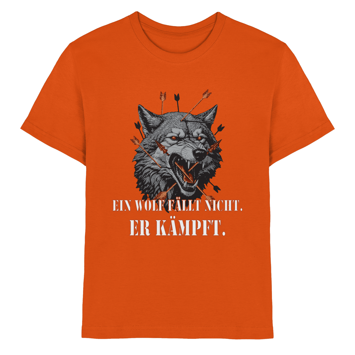 The Unbroken Wolf - Kids Premium Shirt