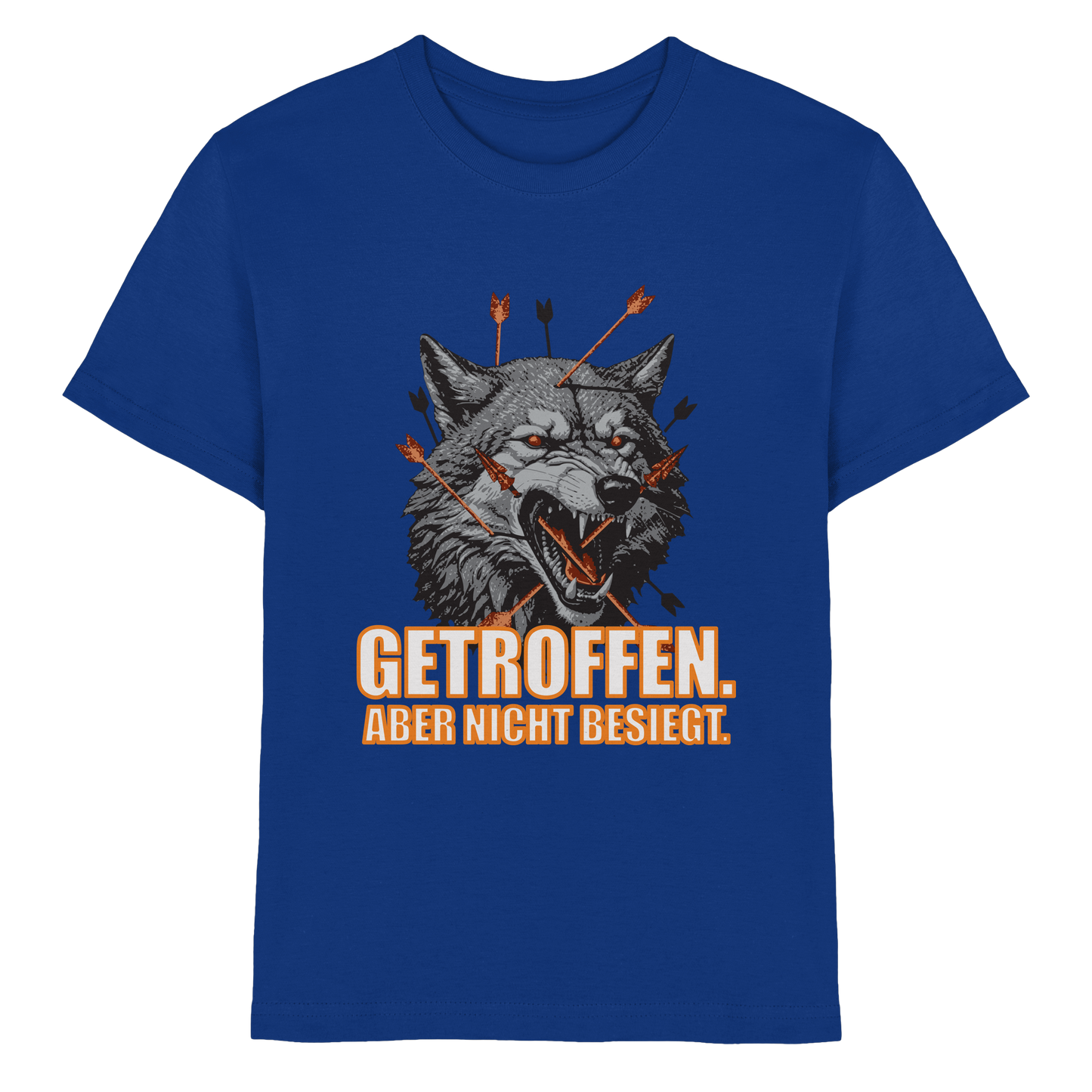 Alpha Wolf – Unbroken - Kids Premium Shirt