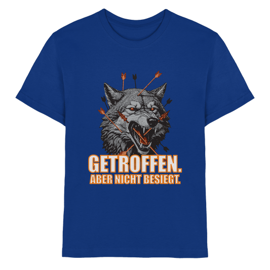 Alpha Wolf – Unbroken - Kids Premium Shirt