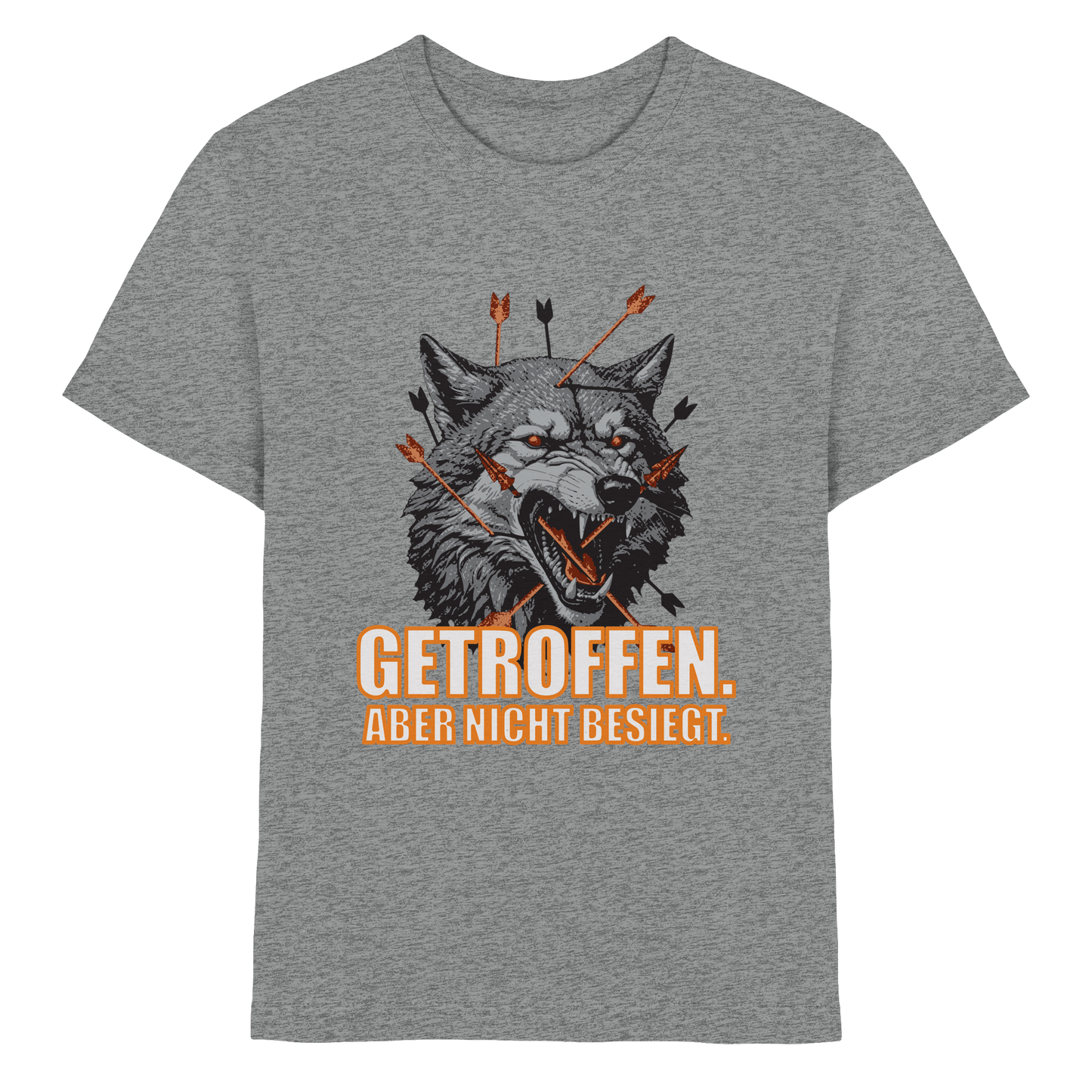 Alpha Wolf – Unbroken - Kids Premium Shirt