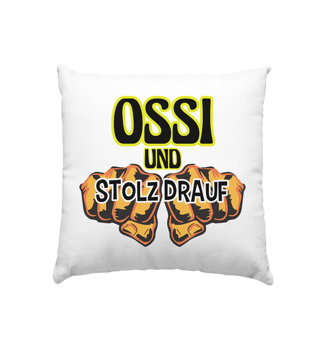 Ossi und stolz drauf - Kissen 40x40cm