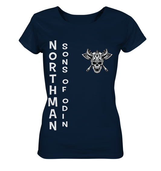 NORTHMAN SONS OF ODIN - NO 1  - STREETWEAR - STATEMENT    - Ladies Organic Basic Shirt