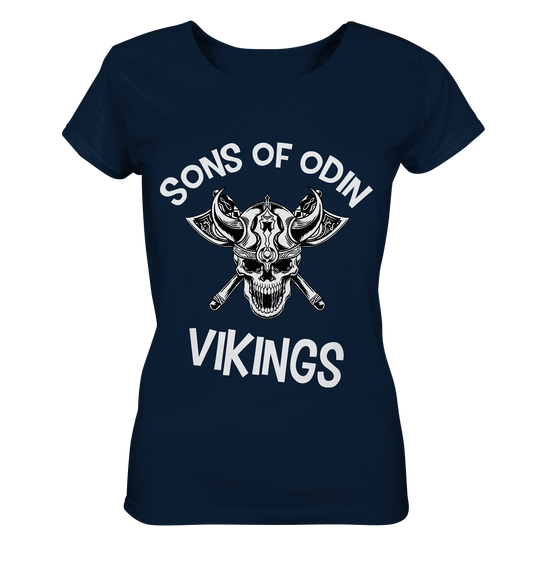 SONS OF ODIN - NO 2  - STREETWEAR - STATEMENT    - Ladies Organic Basic Shirt