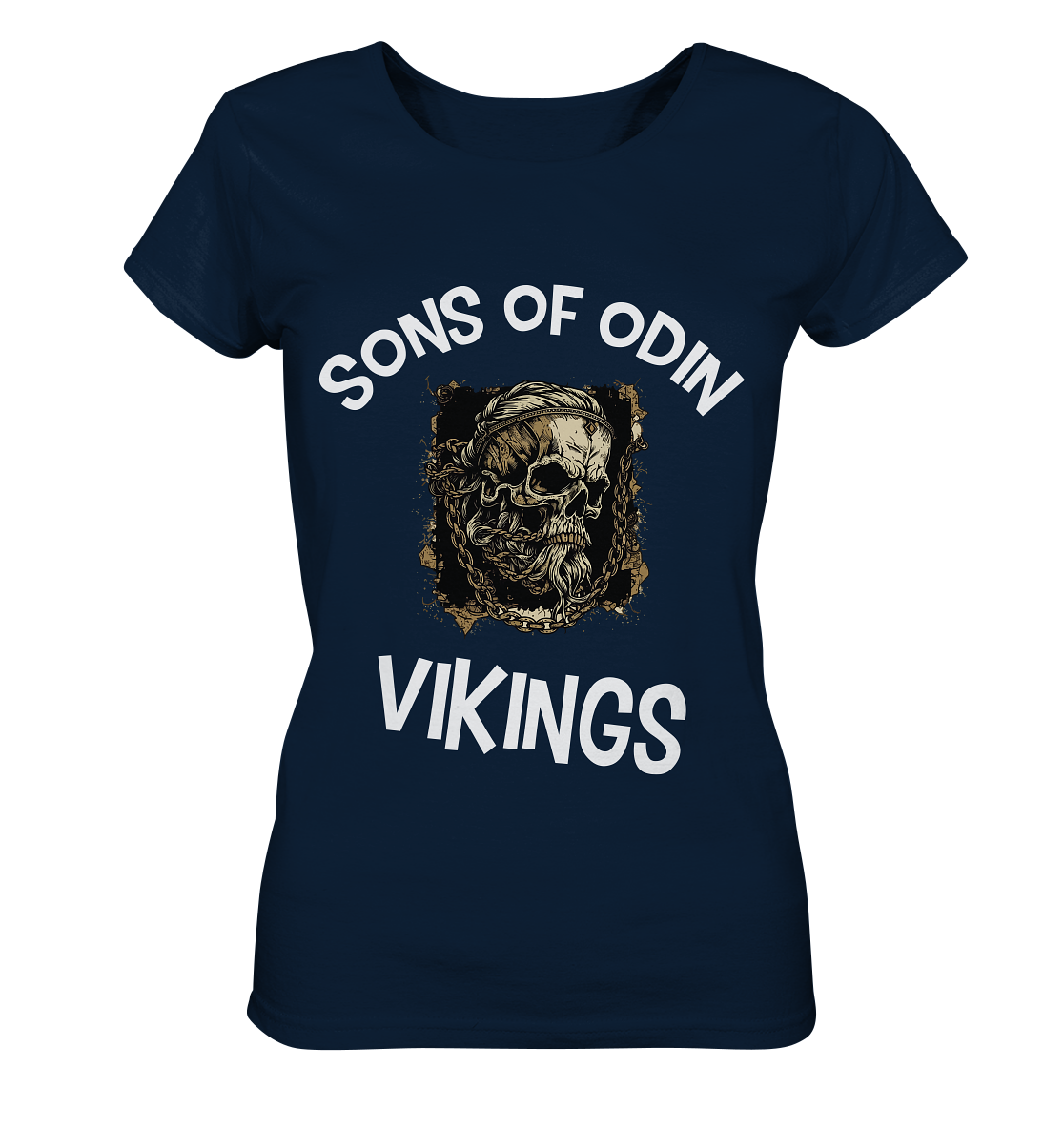 SONS OF ODIN NO 1  - STREETWEAR - STATEMENT   - Ladies Organic Basic Shirt