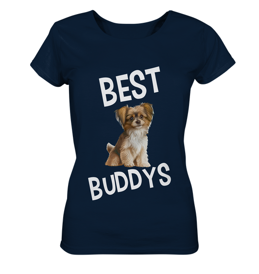 BEST BUDDYS NO1 - STREETWEAR _ STATEMENTS - MEIN BESTER FREUND - Ladies Organic Basic Shirt