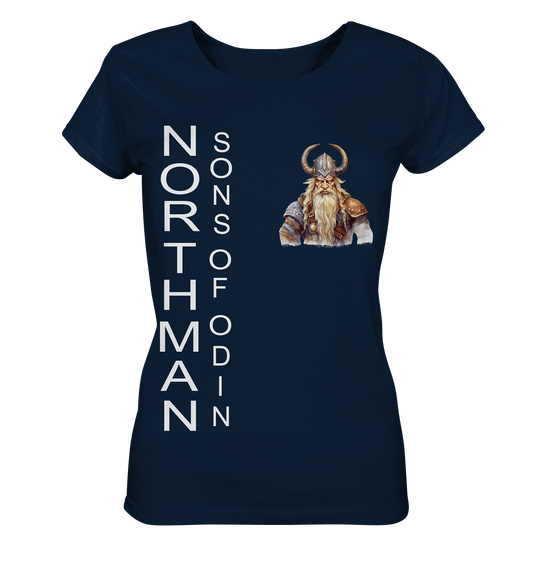 NORTHMAN SONS OF ODIN - NO 2  - STREETWEAR - STATEMENT     - Ladies Organic Basic Shirt