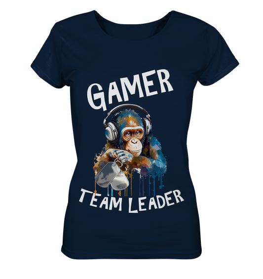 GAMER - TEAM LEADER MONKEY STREETWEAR - STATEMENT - Ladies Organic Basic Shirt