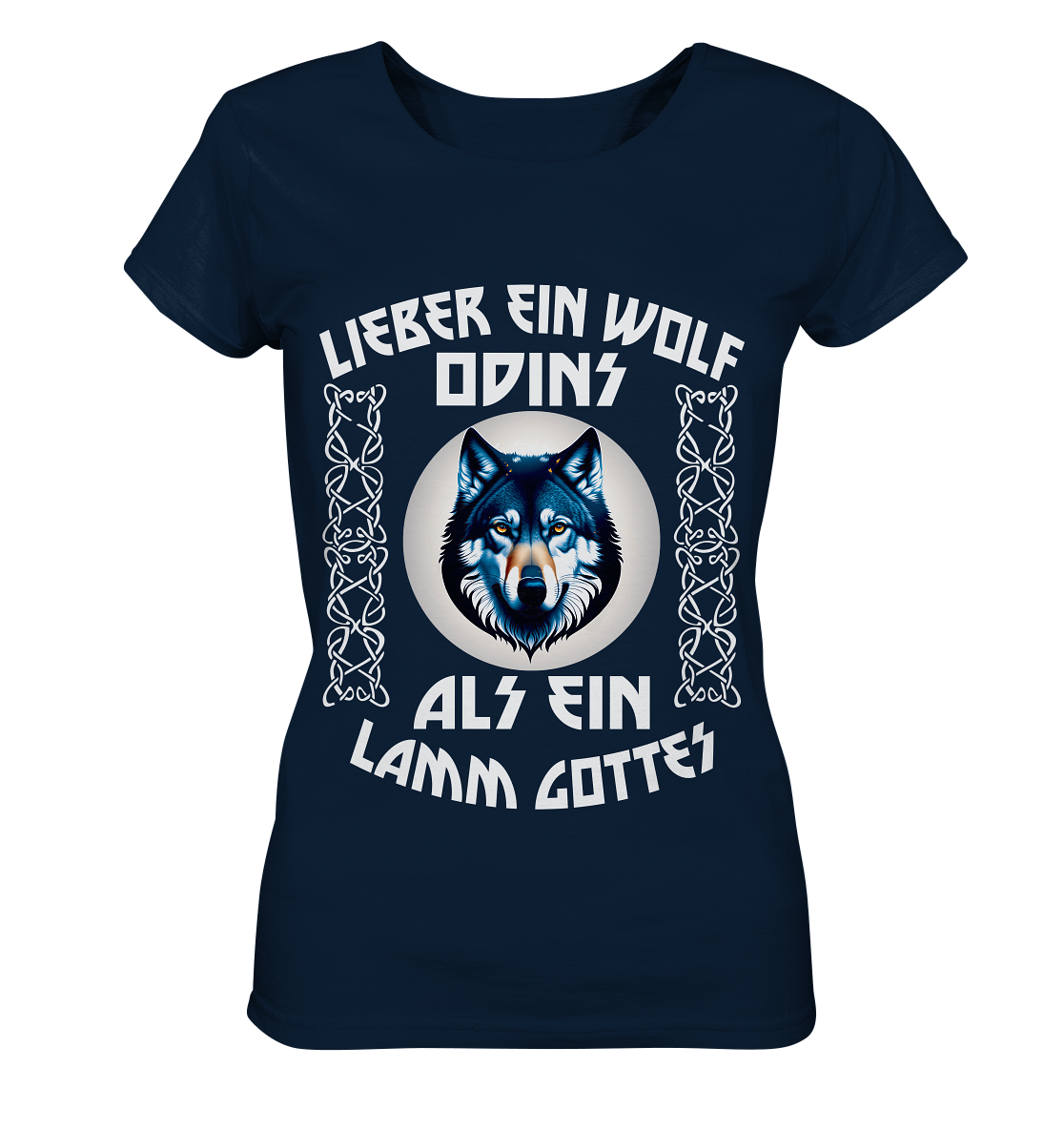 Odins Wolf: Stärke, Stolz und Unabhängigkeit 5- Ladies Organic Basic Shirt